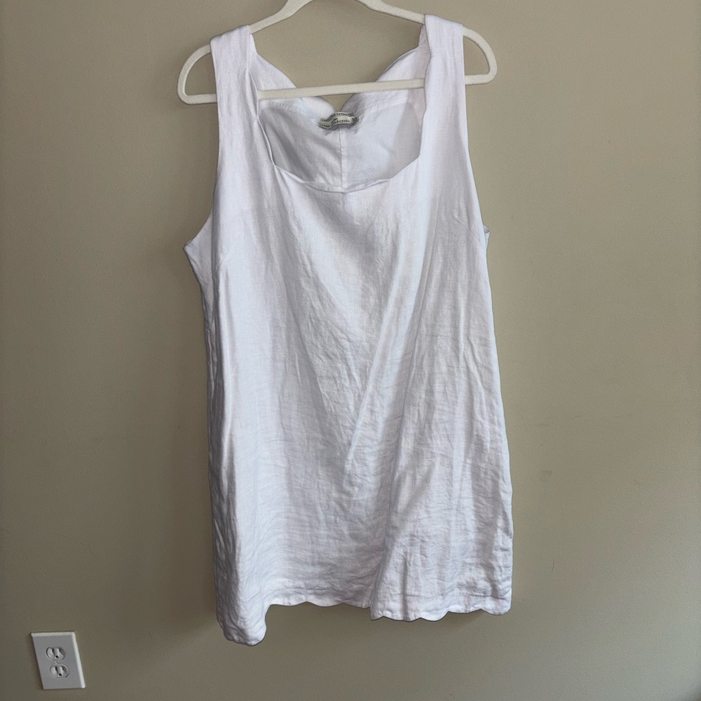 Abercrombie & Fitch White Linen dress